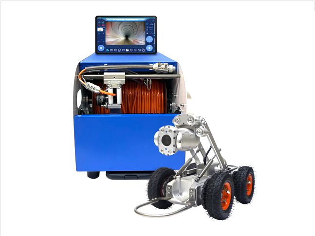 PipeScope L control unit and software interface