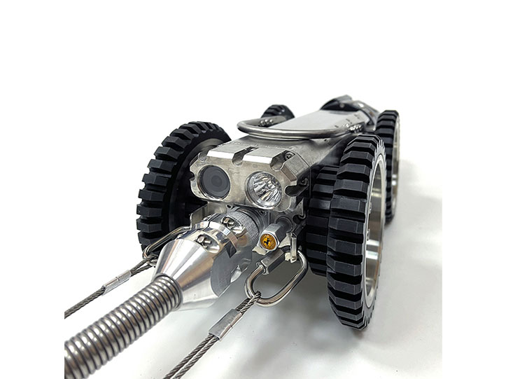 PipeScope S rear camera and light